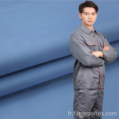 Tissu de vêtements de travail 100% coton ignifuge Begoodttex